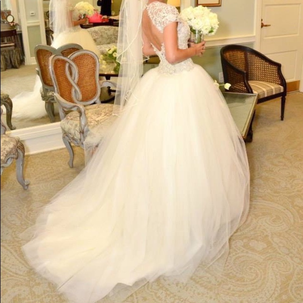 Lazaro Ball Gown Wedding Dress